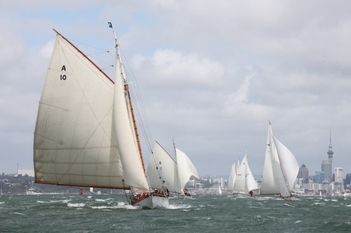 Classic yachts sailing in the Auckland Anniversary Regatta ©  Will Calver - Ocean Photography http://www.oceanphotography.co.nz/
