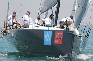 TP52 Hooligan set about taking the AUDI IRC National Championship for the second time on seven months. - Audi IRC Australian Championships photo copyright  John Curnow taken at  and featuring the  class