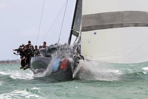 Hooligan making their way to the finish of the second race of the day - Festival of Sails photo copyright  Alex McKinnon Photography http://www.alexmckinnonphotography.com taken at  and featuring the  class