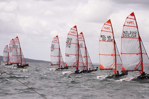 Race start - 2013 NZ 29er National Championships photo copyright John Adair taken at  and featuring the  class