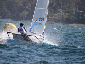 Moth Nationals 2013 - ZHIK, CST Composites 2013 Australian Moth Championships photo copyright Kingsley Forbes-Smith http://www.2sail.net taken at  and featuring the  class