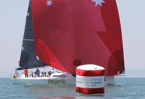 Frantic goes past the left hand bottom gate. - Southern Cross Cup photo copyright  John Curnow taken at  and featuring the  class