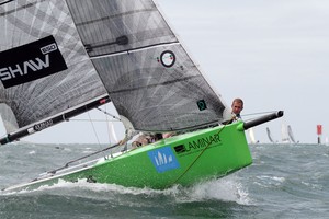 Monkey Business on the way to a second place - Festival of Sail - Melbourne to Geelong passage race photo copyright  Alex McKinnon Photography http://www.alexmckinnonphotography.com taken at  and featuring the  class