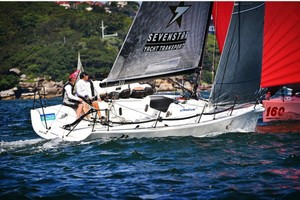 2 Unlimited Seven Star in top form last year - Saltwater Images photo copyright Saltwater Images taken at  and featuring the  class