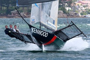 JJ Giltinan 18ft Skiff Championship photo copyright Frank Quealey /Australian 18 Footers League http://www.18footers.com.au taken at  and featuring the  class