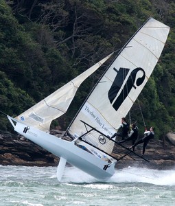 JJ Giltinan 18ft Skiff Championship photo copyright Frank Quealey /Australian 18 Footers League http://www.18footers.com.au taken at  and featuring the  class