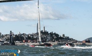 Art And Or-3 - Oracle Team USA - San Francisco - February 8, 2013 photo copyright Erik Simonson www.pressure-drop.us http://www.pressure-drop.us taken at  and featuring the  class