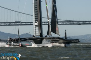 Art And Or-37 - Oracle Team USA - San Francisco - February 8, 2013 photo copyright Erik Simonson www.pressure-drop.us http://www.pressure-drop.us taken at  and featuring the  class