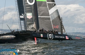 Art And Or-38 - Oracle Team USA - San Francisco - February 8, 2013 photo copyright Erik Simonson www.pressure-drop.us http://www.pressure-drop.us taken at  and featuring the  class