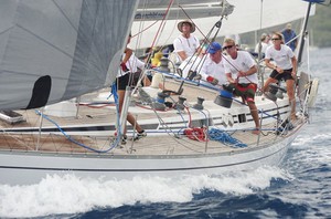 Christian and Lucy Reynolds' Swan 51 Northern Child (GBR) won 1st in class in the 2012 BVI Spring Regatta and the Swan Trophy photo copyright  Todd Van Sickle taken at  and featuring the  class