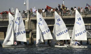 Rose Bowl Regatta fleet photo copyright Rich Roberts taken at  and featuring the  class