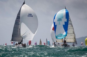 Round the Island Race 2013 photo copyright Paul Wyeth / www.pwpictures.com http://www.pwpictures.com taken at  and featuring the  class