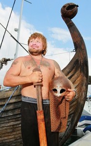 VRACHESLAV SHKODA is the cook on the 'Rusich' an old Slavic-inspired Viking sail boat that honours famous Russian explorers. photo copyright SW taken at  and featuring the  class