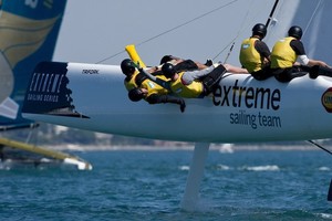 SAP Extreme Sailing Team photo copyright Lloyd Images http://lloydimagesgallery.photoshelter.com/ taken at  and featuring the  class