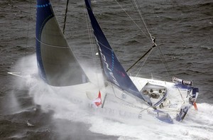 Armel Le Cléac’h, Banque Populaire - 2012 Vendee Globe photo copyright Jean-Marie Liot / DPPI / Vendée Globe http://www.vendeeglobe.org taken at  and featuring the  class