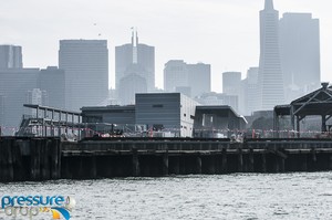 America&rsquo;s Cup Village Construction, Piers 27-29, San Francisco, February 2013 photo copyright Erik Simonson www.pressure-drop.us http://www.pressure-drop.us taken at  and featuring the  class