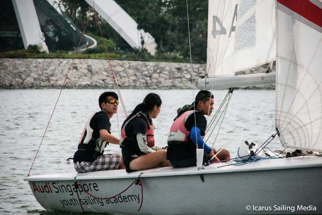 Singapore Youth Olimpic Festival 2013  ©  Icarus Sailing Media http://www.icarussailingmedia.com/