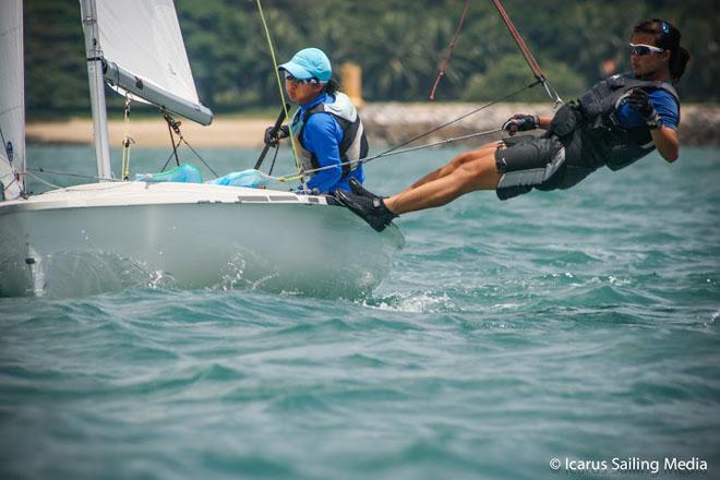 Singapore National Youth Championships 2013 - Day 4 ©  Icarus Sailing Media http://www.icarussailingmedia.com/