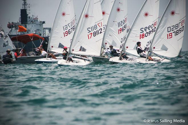 Singapore National Youth Championships 2013 - Day 4 ©  Icarus Sailing Media http://www.icarussailingmedia.com/