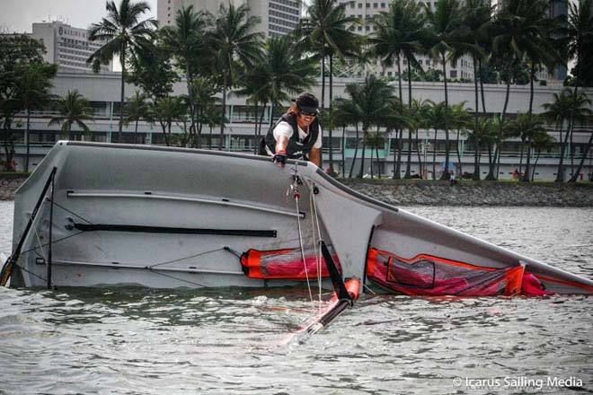 Singapore Youth Olimpic Festival 2013 ©  Icarus Sailing Media http://www.icarussailingmedia.com/