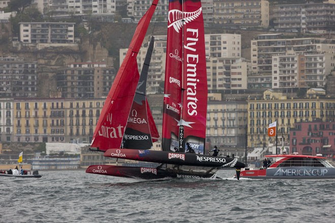 America’s Cup World Series Naples 2012 - Race day 3 &copy; ACEA - Photo Gilles Martin-Raget http://photo.americascup.com/
