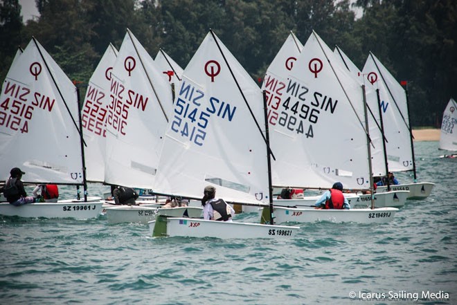 Singapore Youth National Championships 2013 - Day 2 ©  Icarus Sailing Media http://www.icarussailingmedia.com/