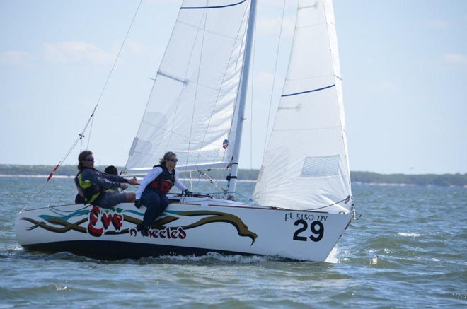 2013 J22 Midwinter Championship race day 1 - Eve ’n Keeled © Christopher Howell