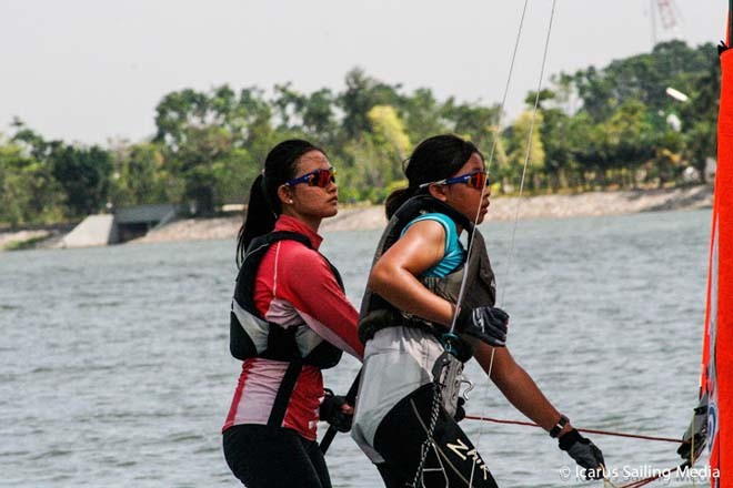 Singapore Youth Olimpic Festival 2013 ©  Icarus Sailing Media http://www.icarussailingmedia.com/