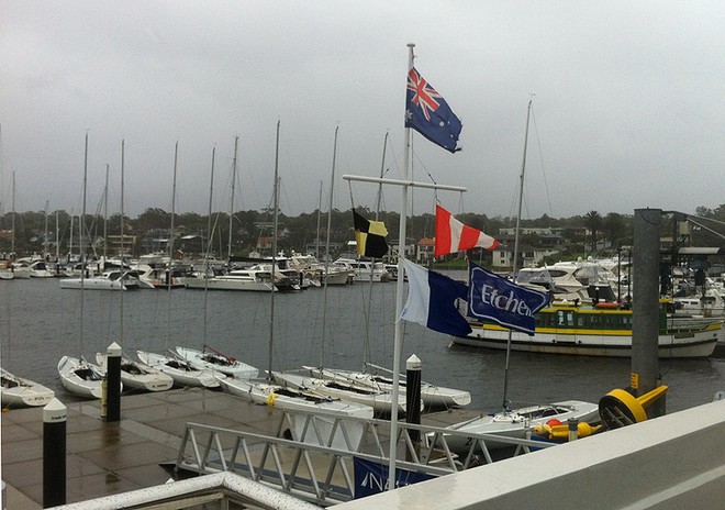 AP over A and it is time to either go to the bar or hotel room. - 2013 NSW Etchells Championship ©  John Curnow