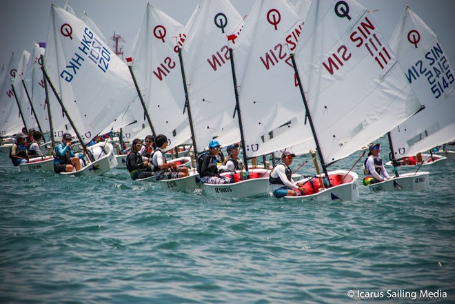 Singapore Youth National Championships 2013 - Day 2 ©  Icarus Sailing Media http://www.icarussailingmedia.com/