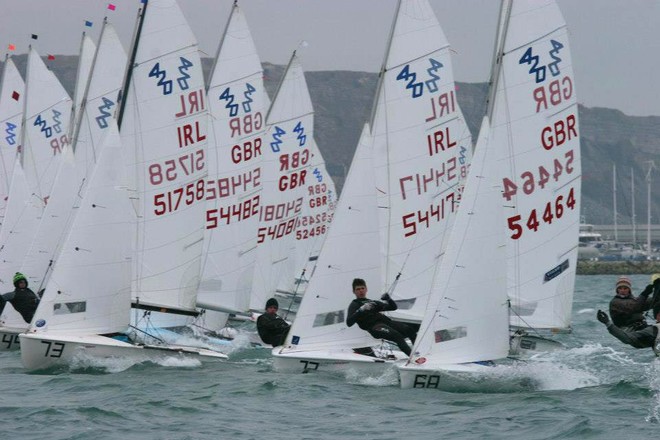 Start – GBR 420 Winter Championships 2013 © Mike Riley