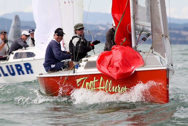 Elliott 5.9’s - Day 1, Auckland Regatta 2013 © Ivor Wilkins