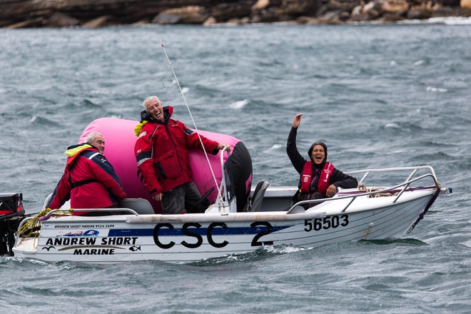 The volunteers demonstrate that a positive attitude goes a long way. - 2013 Etchells NSW Championship &copy; Kylie Wilson Positive Image