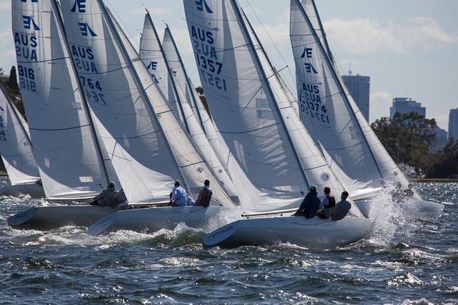 Start start of race two at the WA States. © Kylie Wilson http://www.positiveimage.com.au