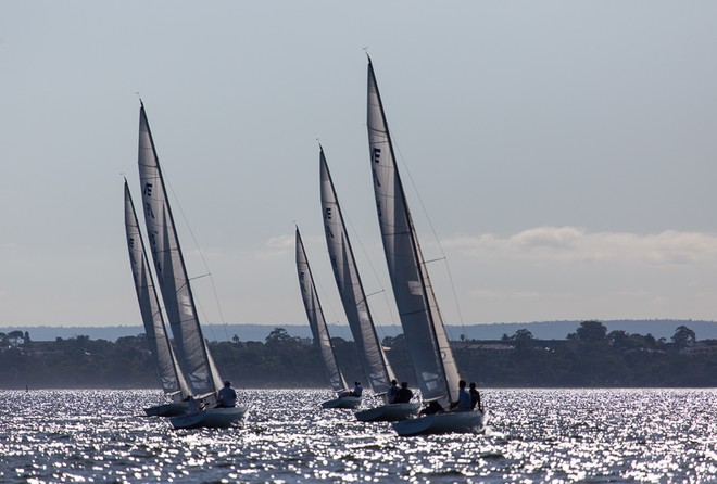 Race 6 of the WA States, first leg in light breeze. © Kylie Wilson http://www.positiveimage.com.au