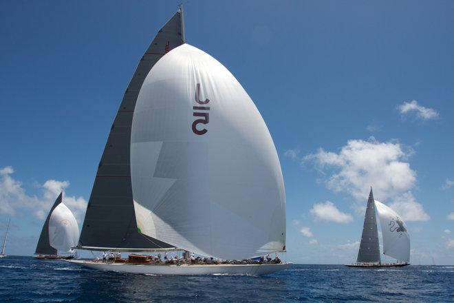 J-Class exhibition race  St Barths Bucket regatta March 2013 © Ingrid Abery http://www.ingridabery.com