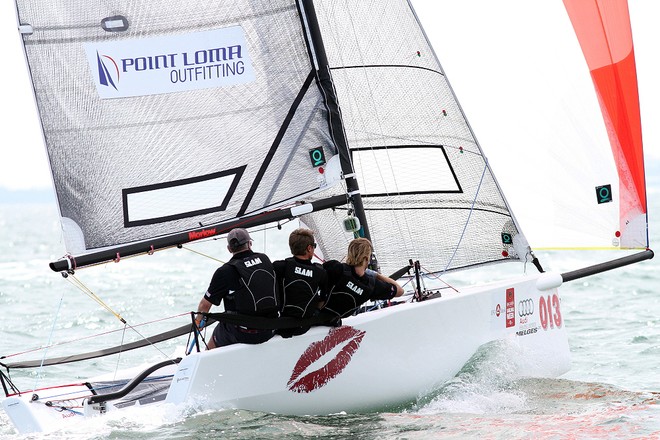 2013 Audi Melges 20 Bacardi Miami Sailing Champion, Michael Kiss, Bacio - Audi Melges 20 Bacardi Miami Sailing Week 2013 — Day 3 © 2013 JOY / Int'l Audi Melges 20 Class Association http://melges20.com/