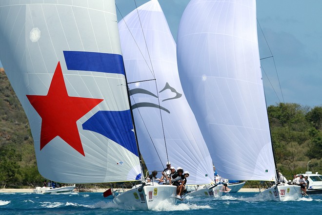 2013 OtterBox® Melges 32 Virgin Islands Sailing Series - Virgin Gorda Fleet Racing - 2013 OtterBox® Melges 32 Virgin Islands Sailing Series © JOY - International Melges 32 Class Association http://melges32.com/