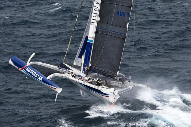 Sean Langman’s Team Australia’s attempt to break the pasage race record from Sydney to Hobart ©  Andrea Francolini Photography http://www.afrancolini.com/