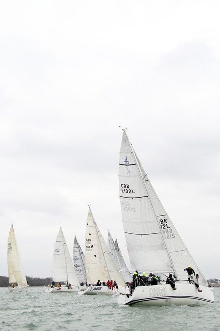 2013 Royal Southampton YCs Doyle Sails Frostbite Series races 7 & 8 © John Greenway http://www.marineaction.co.uk)