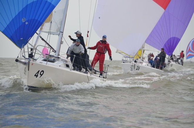 J/105 Midwinters 2013 © Chris Howell