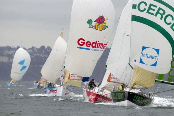 La Transat Bretagne - Martinique : Prologue AG2R La Mondiale - Dimanche 10 mars 2013 © Alexis Courcoux