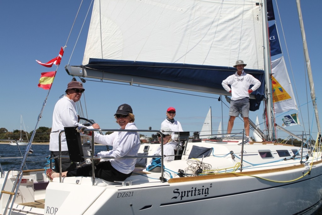 Good form – Spritzig2 will be aiming for Dufour Muster and overall honours. photo copyright Bernie Kaaks taken at  and featuring the  class