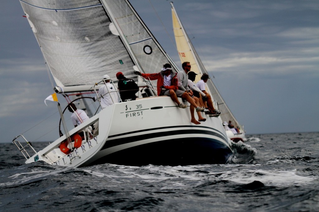 Mulberry earned back to back honours in IRC white, but had to work harder this year with serious competition. photo copyright Bernie Kaaks taken at  and featuring the  class