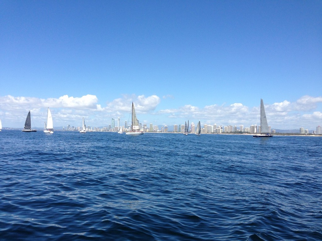 Day two of the QLD IRC State Championships, Southport Yacht Club, Gold Coast 2013 - XXXX Sail Paradise 2013 photo copyright Bronwen Ince taken at  and featuring the  class