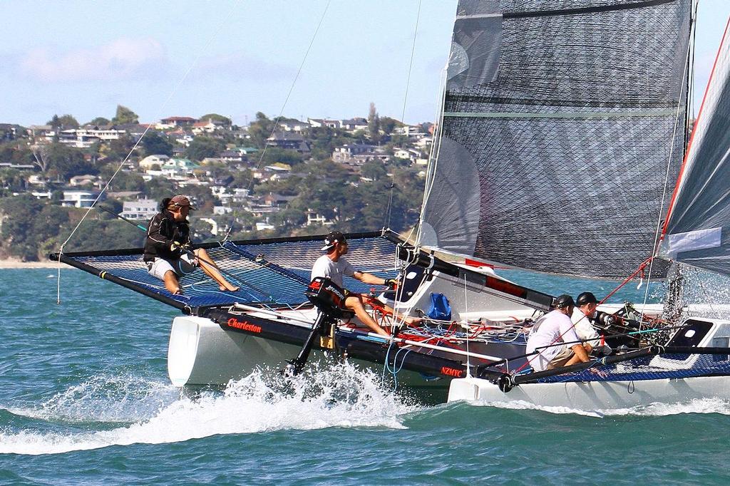 Charleston - 2013 Auckland Cup, Day 3 photo copyright Richard Gladwell www.photosport.co.nz taken at  and featuring the  class