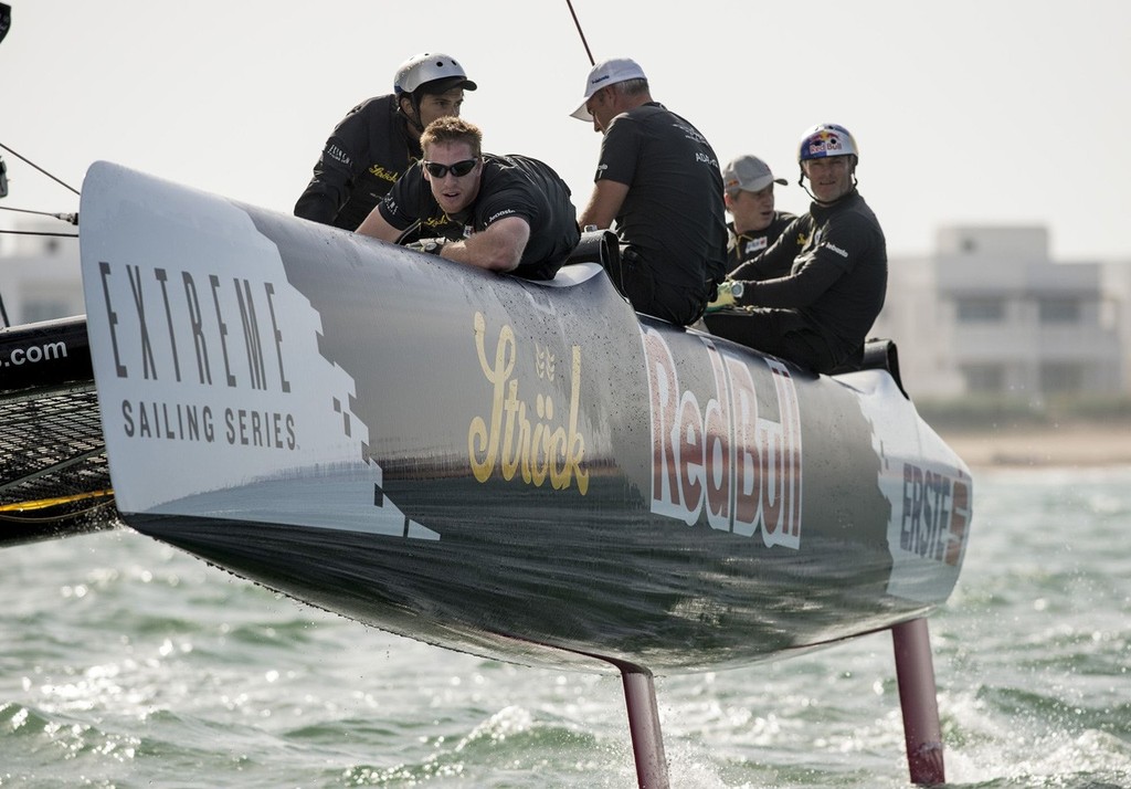 Red Bull Sailing Team - 2013 Extreme Sailing Series Act 1 ©  Vincent Curutchet / Dark Frame http://www.extremesailingseries.com/