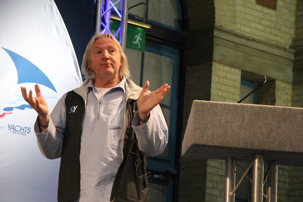 David Henshall talks Mirror history RYA Dinghy Show 2013 photo copyright Sail-World.com http://www.sail-world.com taken at  and featuring the  class