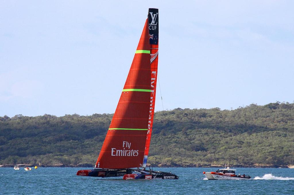 ETNZ220313 (1) - Emirates Team NZ - March 2013 photo copyright Richard Gladwell www.photosport.co.nz taken at  and featuring the  class