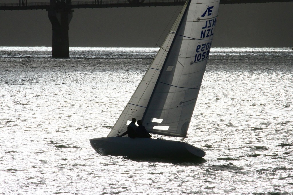 Heading for the top mark - Etchells Summer Series, March 19, 2013 © Richard Gladwell www.photosport.co.nz